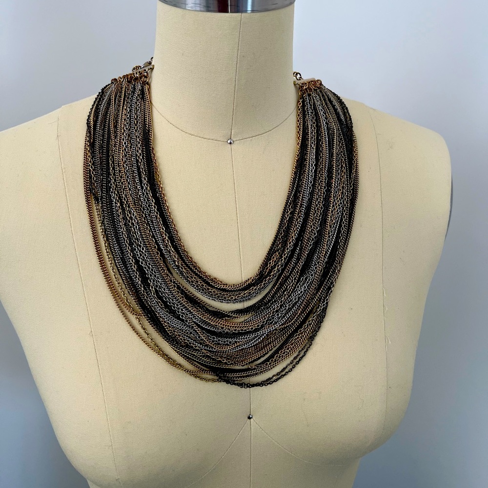 Statement chain necklace